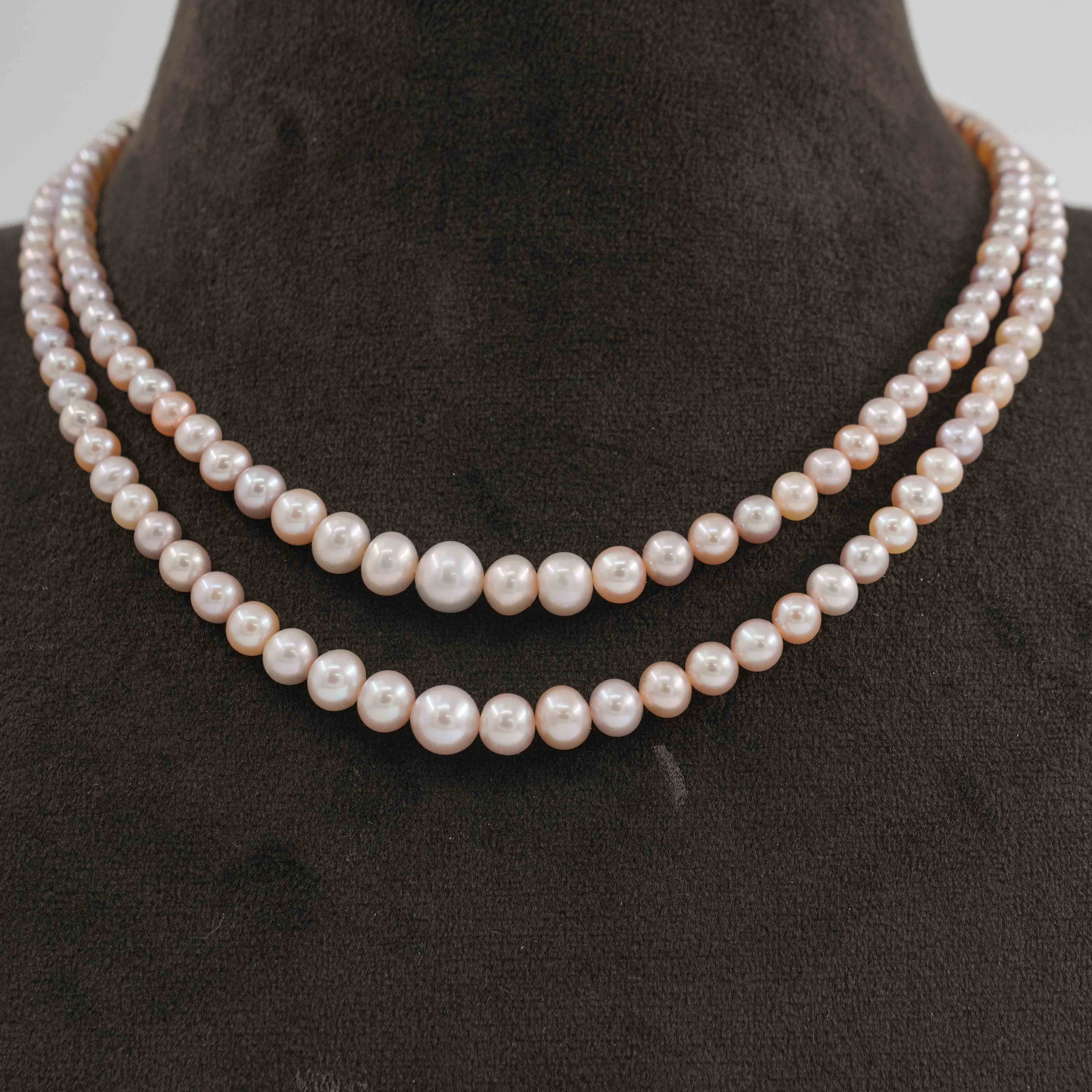 The Pearl Atelier by Kabra Pearls - Ascending Pearl Necklace